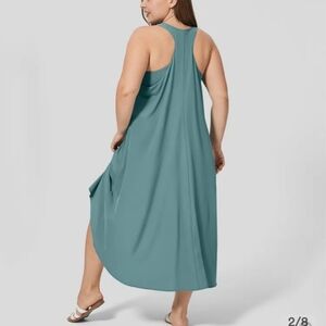 Halara racerback quick dry dress with built in bra 3x - new with tags